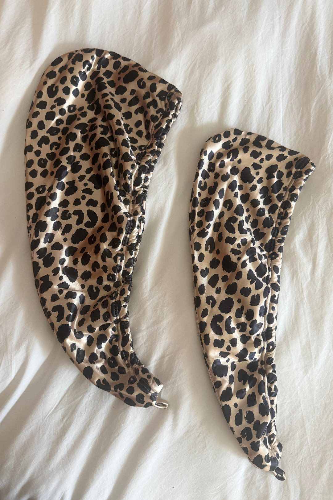 Mommy & Mini Quick Dry Hair Wrap Duo Set - Wild Leopardess