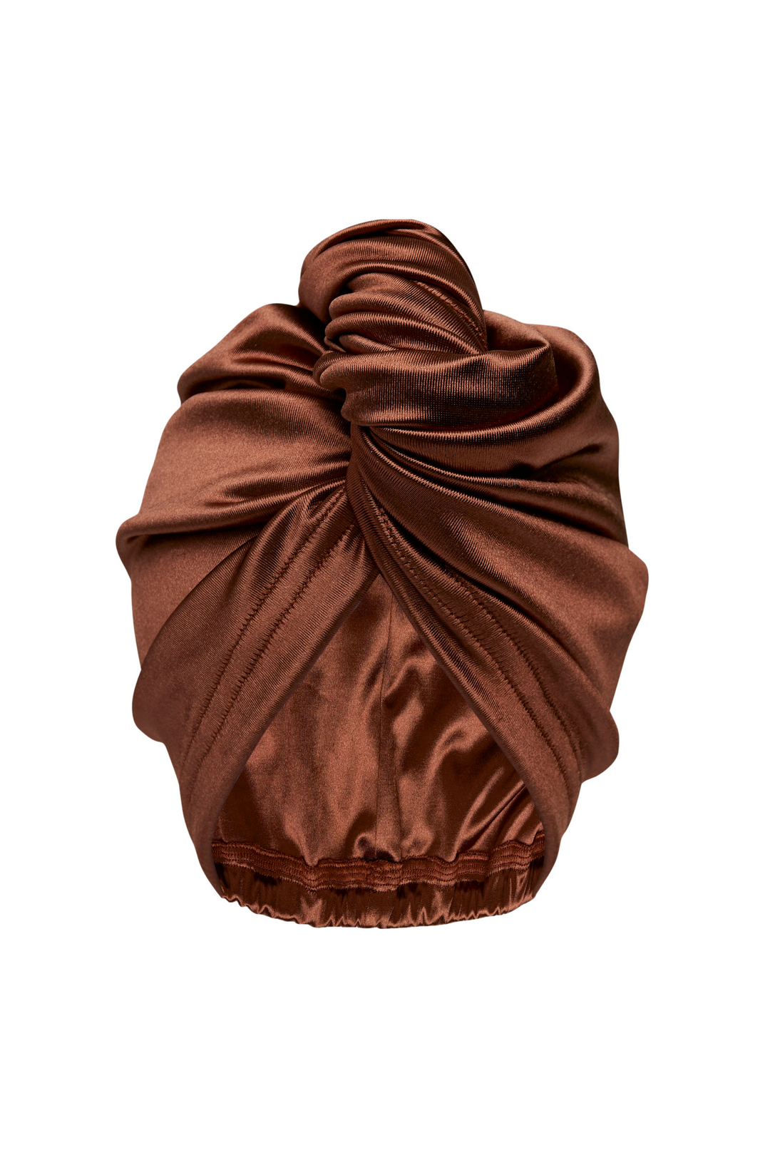 Espresso All Satin Hair Wrap - MUAVES