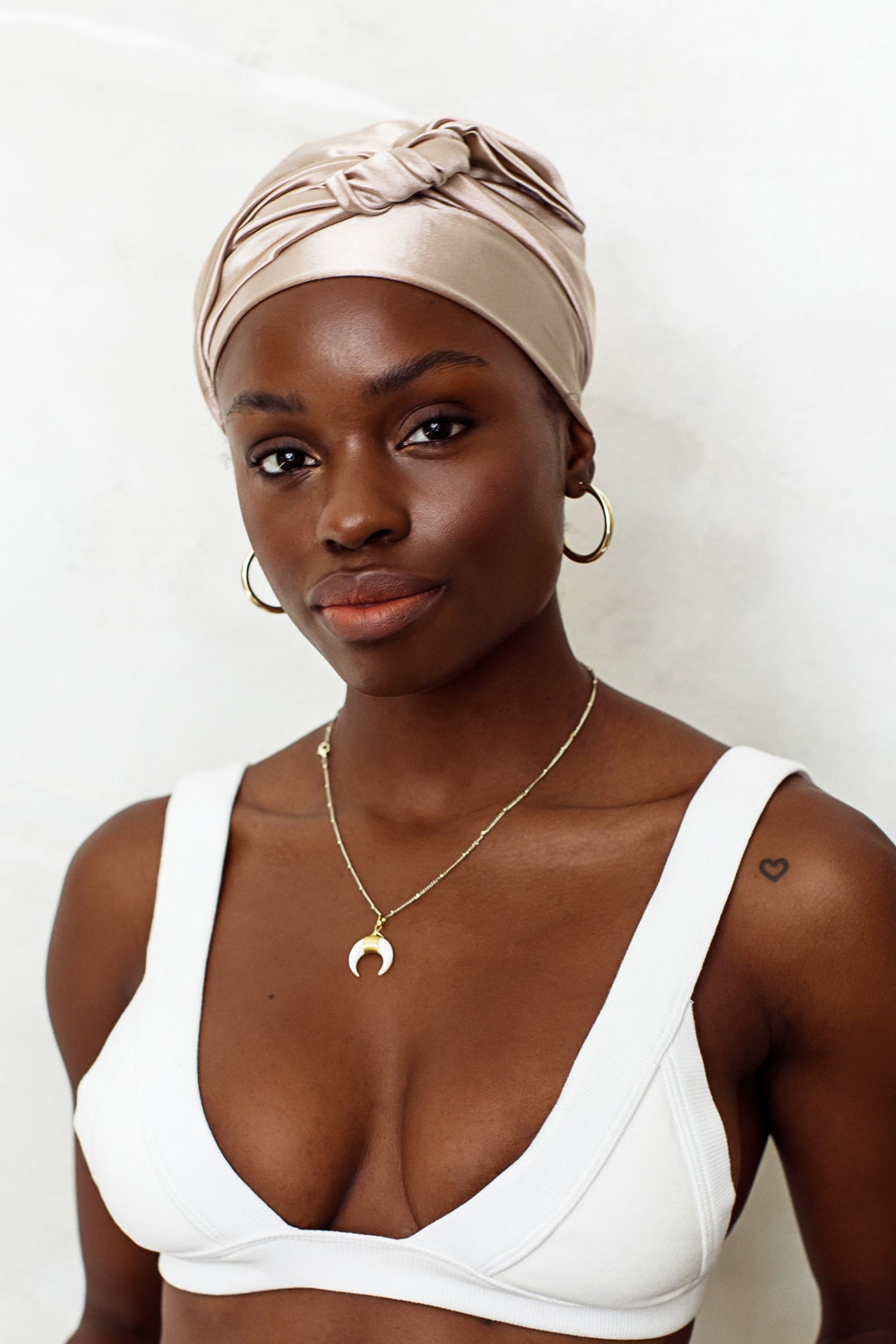 Champagne Gold Headscarf