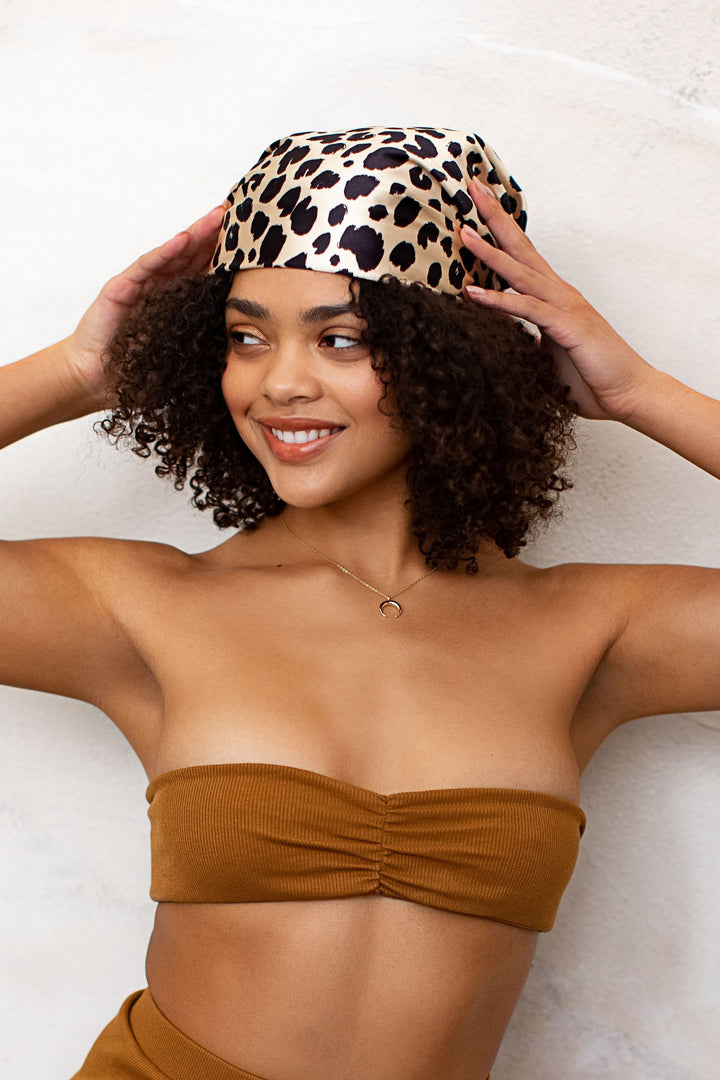 Wild Leopardess Headscarf