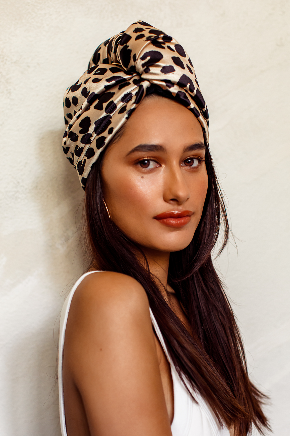 Wild Leopardess Quick Dry Hair Wrap