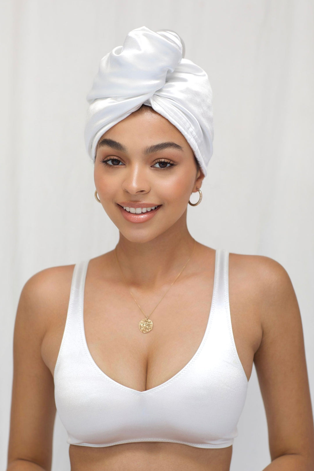 Ultra-Lite All Satin Hair Wrap - Moonstone Sand - MUAVES