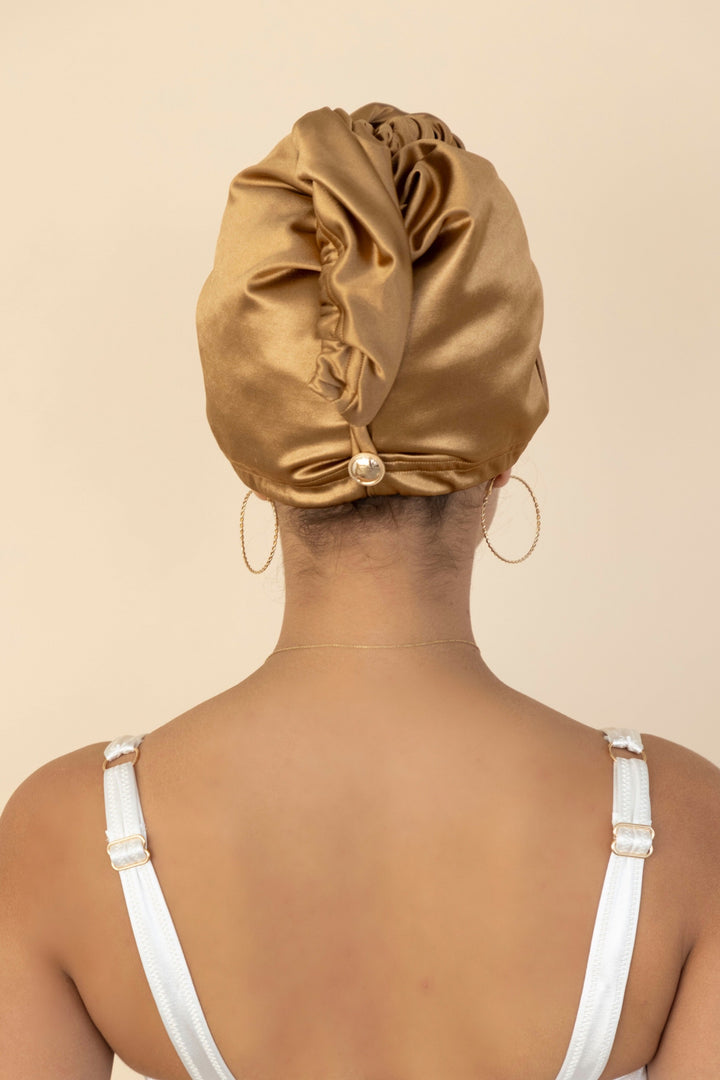 Wildflower Honey All Satin Hair Wrap - Muaves